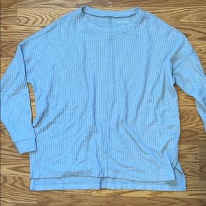 American Eagle lightweight waffle knit sweater